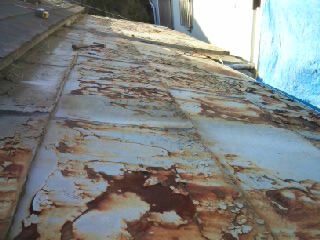 豊島区 屋根 雨樋工事施工前